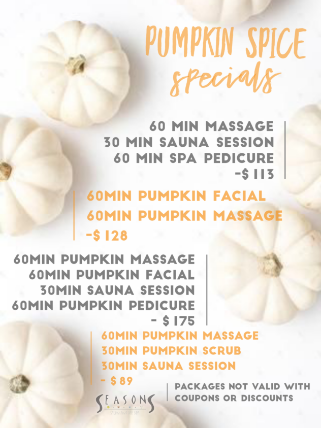 Spa Specials Seasons Salon & Day Spa